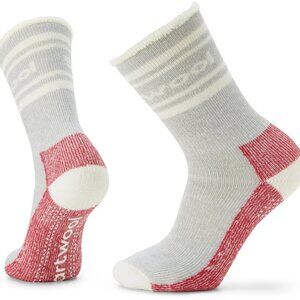 SmartWool Maximum Cushion Tall Crew Unisex Slipper Socks Men's LG - Medium Gray